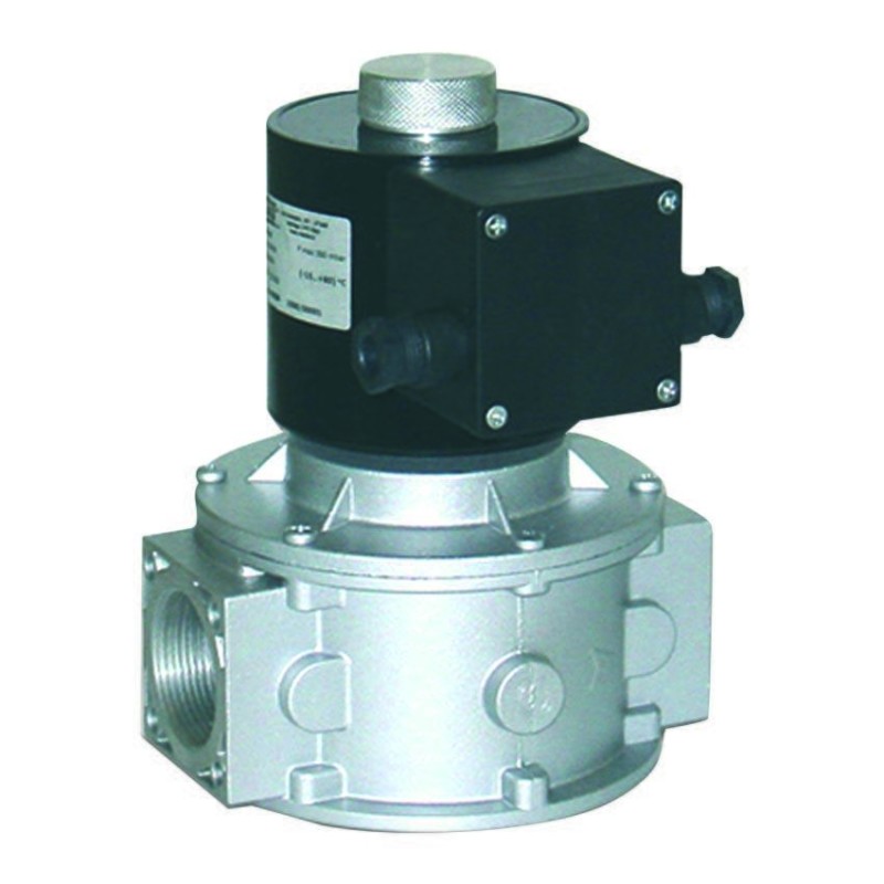 ELETTROVALVOLA GAS NORMALMENTE CHIUSA A RIARMO AUTOMATICO 360 MBAR