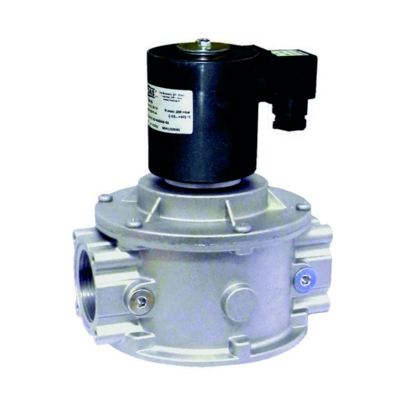 ELETTROVALVOLA GAS NORMALMENTE CHIUSA AUTOMATICA 360 MBAR