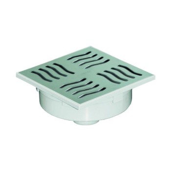 CHIUSINI SIFONATI IN ABS CON GRIGLIA INOX
