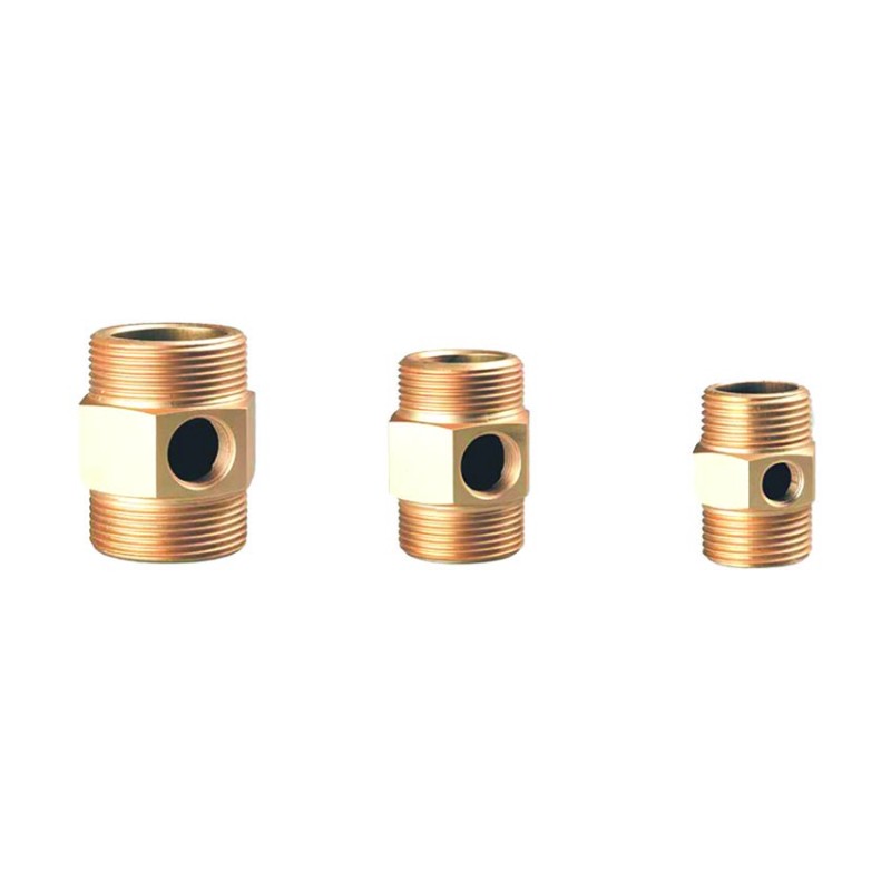 NIPPLE MM FORATI CON ATTACCO CENTRALE
