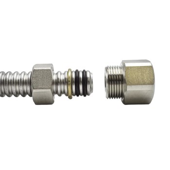 RACCORDO FILETTATO AD INNESTO RAPIDO CON DOPPIO O-RING