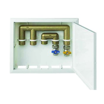 CASSETTE DA INCASSO PER COLLETTORI GAS E ACQUA 5 VIE