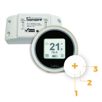 CRONOTERMOSTATO JOTTO STARTER KIT OpenTherm (CAT7)