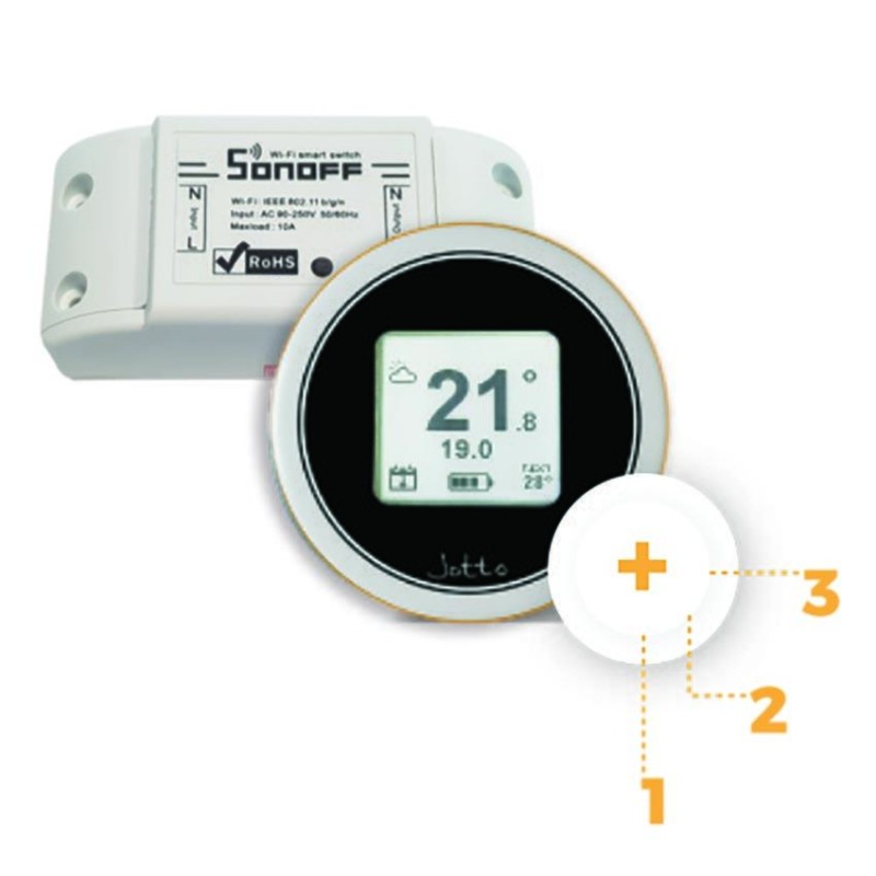 CRONOTERMOSTATO JOTTO STARTER KIT OpenTherm (CAT7)
