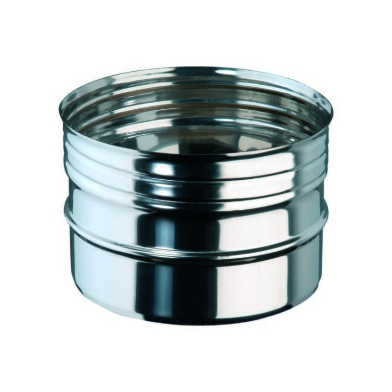 MANICOTTO DI PASSAGGIO - INOX FLEX - MASCHIO L 138 mm