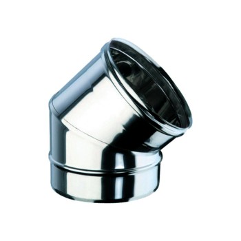 CURVA A 45° MF INOX