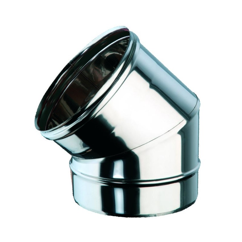 CURVA A 45° MF INOX