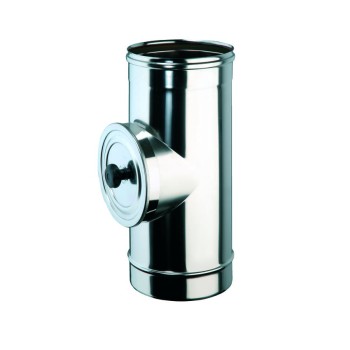 ELEMENTO CON ISPEZIONE TONDA MF INOX