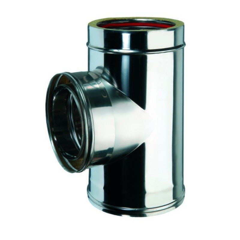 RACCORDO A "T" 90°MF INOX/INOX