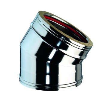 CURVA A 30°MF INOX/INOX