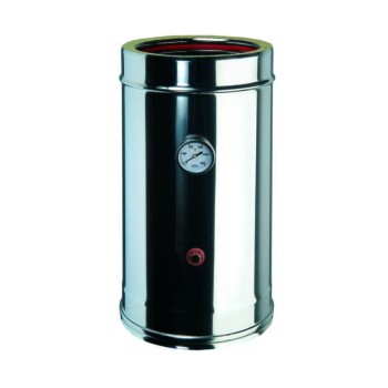 ELEMENTO DI CONTROLLO MF - INOX/INOX DI FUMI / TEMPERATURA L 500 mm