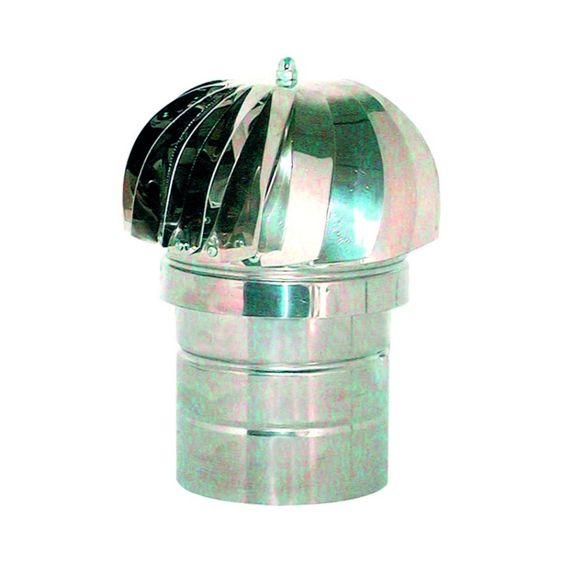 TESTA RADIANTE A BASE TONDA INOX