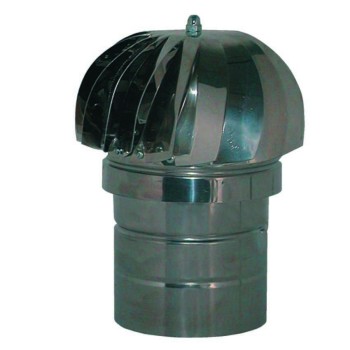 TESTA RADIANTE A BASE TONDA INOX