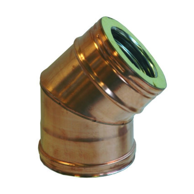 CURVA A 45°MF INOX/RAME