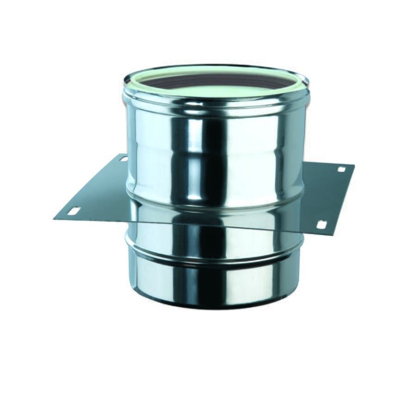 PIASTRA INTERMEDIA - PPS / INOX L 244 mm
