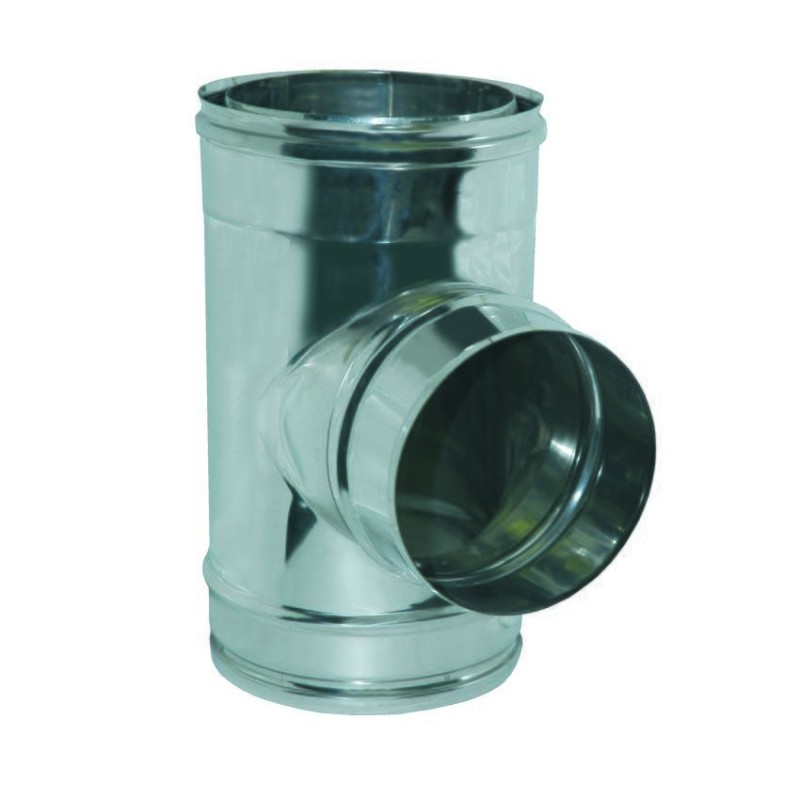 RACCORDO A "T" 90° MF - ARIA/INOX/INOX