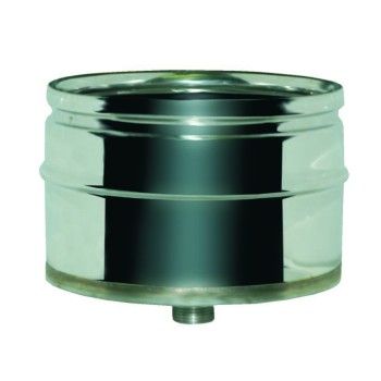 TAPPO RACCOGLI CONDENSA - ARIA/INOX/INOX L 115 mm