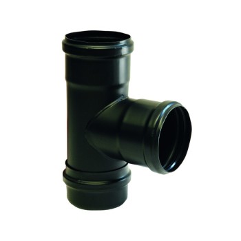 RACCORDO A "T" 90° FFM - ACCIAIO 1.2 CON TAPPO CIECO - L 220 mm