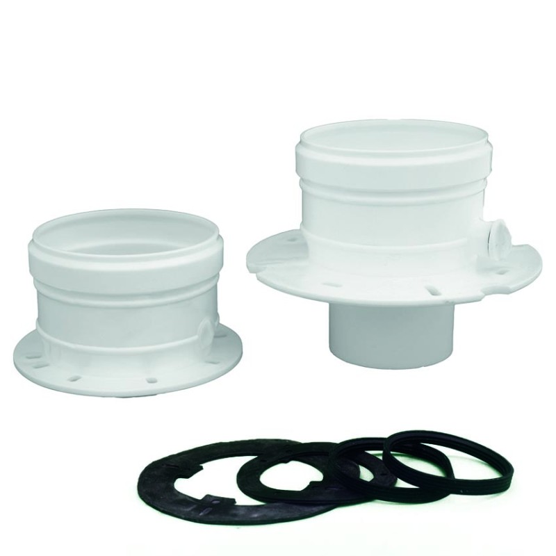 KIT TRONCHETTI DI PARTENZA MOD.B9 Ø 80-80 CON ISPEZIONE