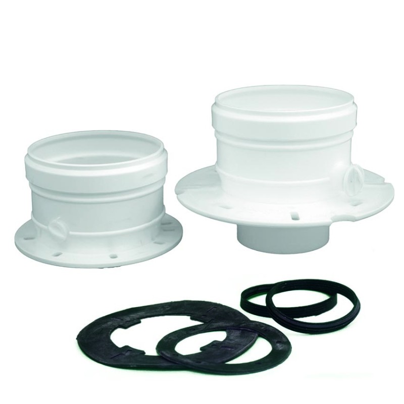 KIT TRONCHETTI DI PARTENZA MOD.B10 Ø 80-80 CON ISPEZIONE