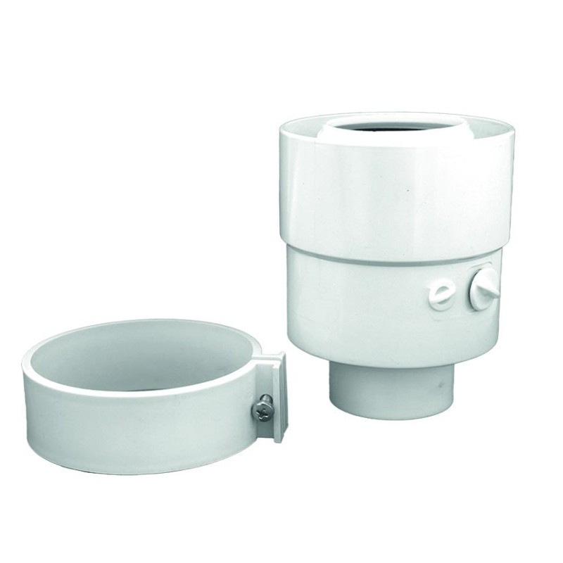 PARTENZA VERTICALE COASSIALE PPS MOD.C6 Ø 60-100 CON ISPEZIONE