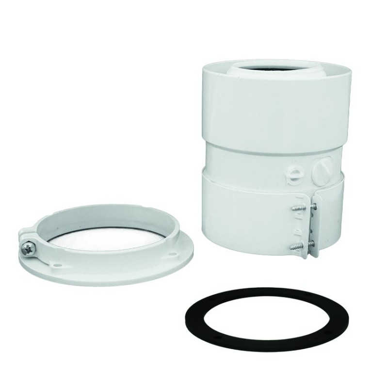 PARTENZA VERTICALE COASSIALE PPS MOD. C9 Ø 60-100 CON ISPEZIONE