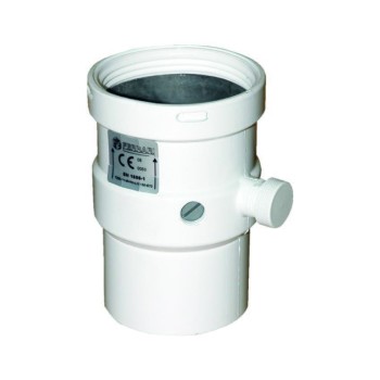 TRONCHETTO VERTICALE MF - ALLUMINIO CON ISPEZIONE E RACCOGLI CONDENSA - L 135 mm
