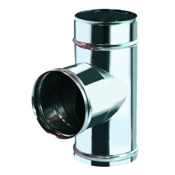 RACCORDO A "T" 90° MFF INOX