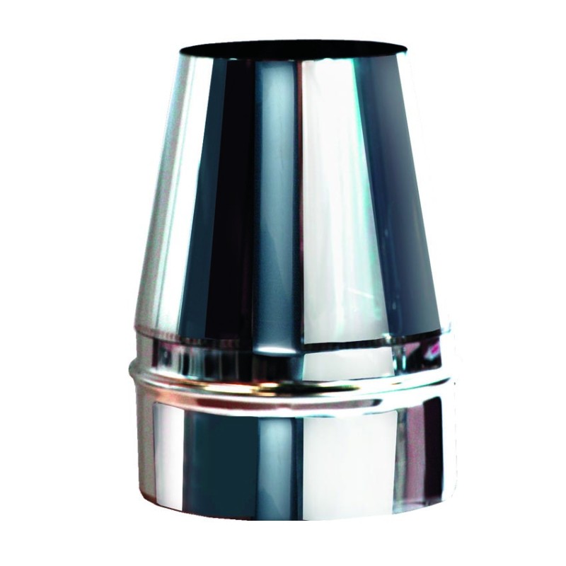 CAPPELLO CONICO INOX