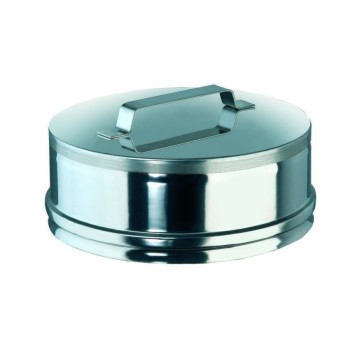 TAPPO ISPEZIONE - INOX L 80 mm