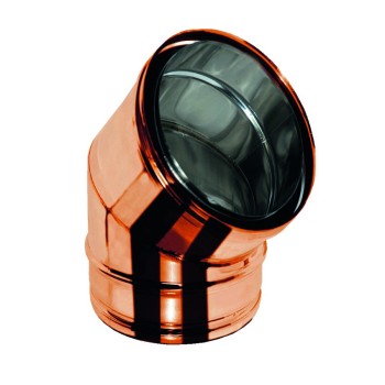 CURVA A 45° MF - ARIA/INOX/RAME