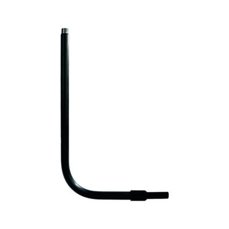 ECOGIUNTO DI TRANSIZIONE PE/ACCIAIO RIVESTITO FILETTATO CURVO PER GAS E ACQUA