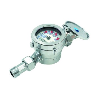 CONTATORE ACQUA FREDDA / CALDA CROMATO QUADRANTE BAGNATO