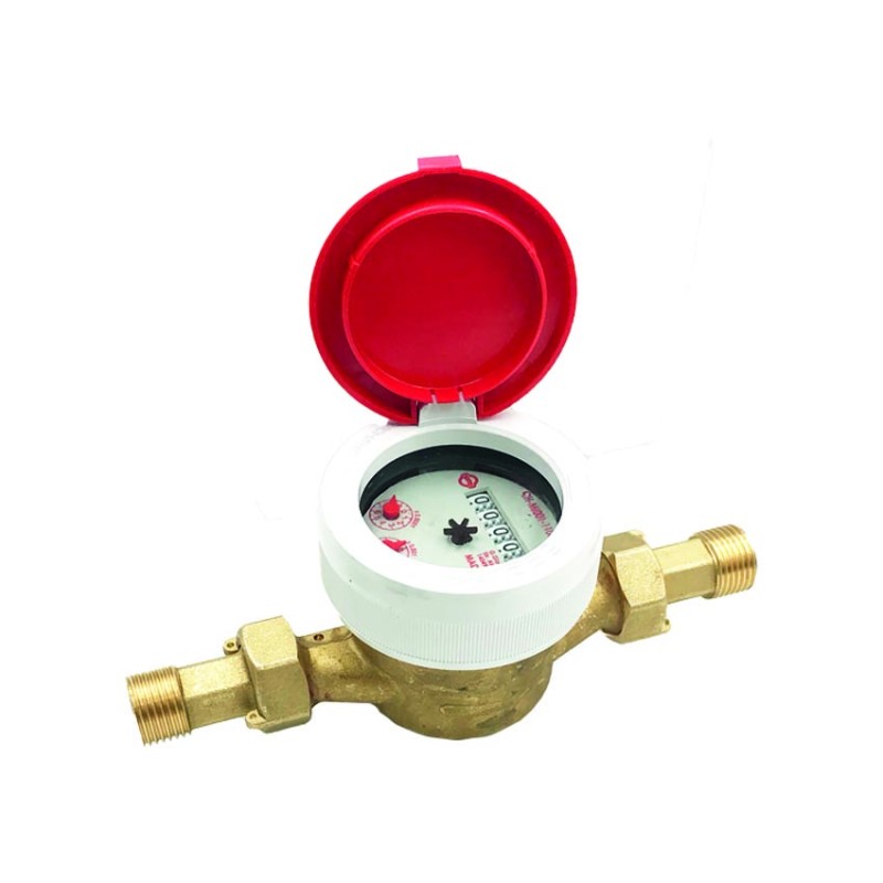 CONTATORE ACQUA CALDA QUADRANTE BAGNATO