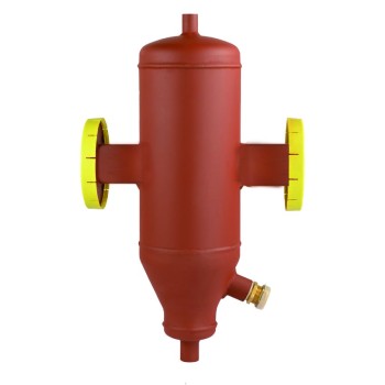 DEFANGATORE IDROCICLONICO CON MAGNETE INTEGRATO - VERSIONE FLANGIATA