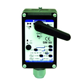 SERVOMOTORE PER VALVOLE MISCELATRICI/ DEVIATRICI 3 E 4 VIE SM50
