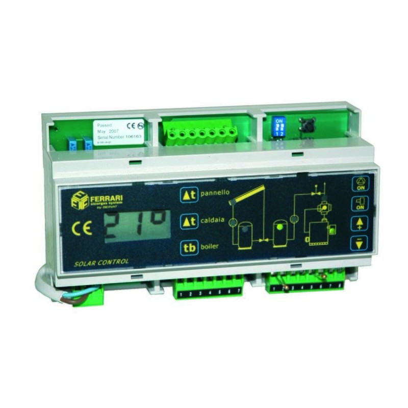 TERMOSTATO PER IMPIANTI SOLARI SC200