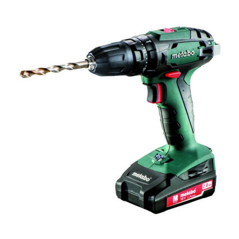 TRAPANO AVVITATORE A BATTERIA "METABO SB 18" A PERCUSSIONE