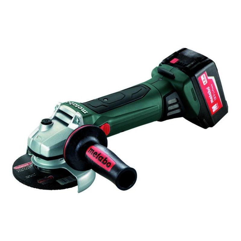 SMERIGLIATRICE ANGOLARE A BATTERIA "METABO W18 LTX 125"