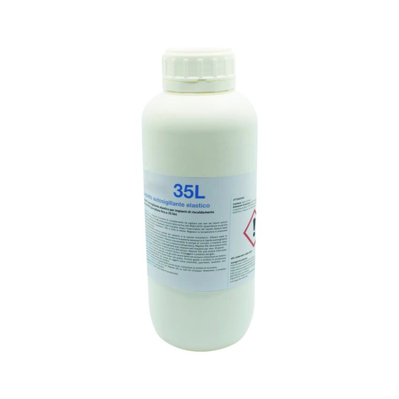 LIQUIDO AUTOSIGILLANTE MY35L - PER IMPIANTI CON PERDITA GIORNALIERA FINO A 35 LITRI