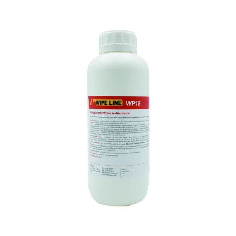 WP15 - LIQUIDO ANTIRUMORE PER IMPIANTI I DI RISCALDAMENTO IN ALLUMINIO