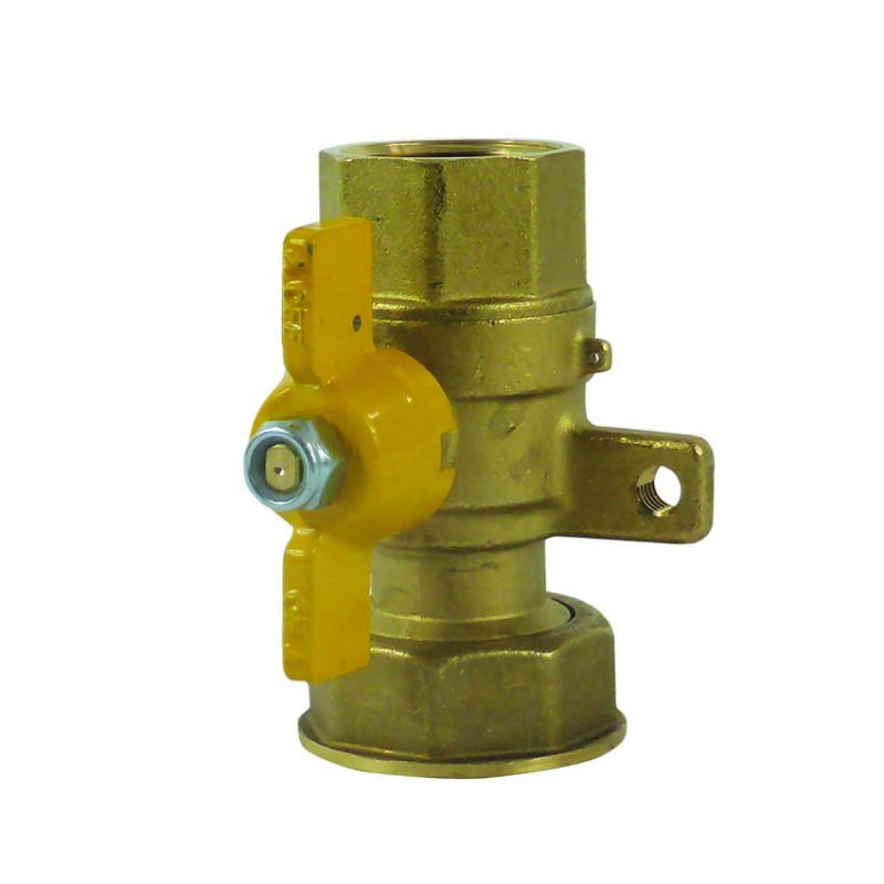 VALVOLA PER MENSOLA CONTATORE GAS