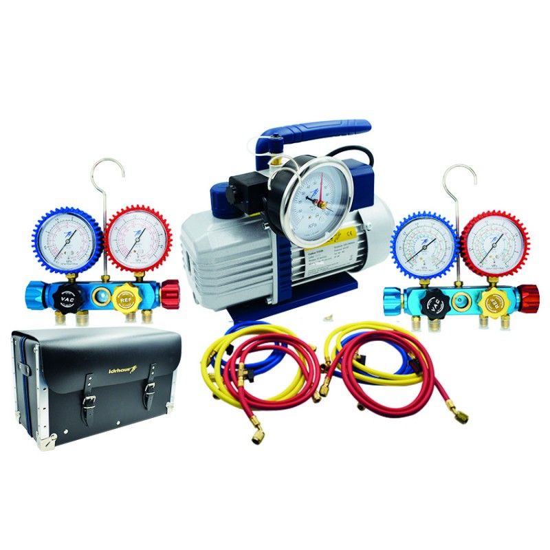 KIT STAZIONE DI VUOTO E CARICA ANALOGICA CARRY LINE