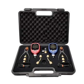 KIT MANOMETRI DIGITALI CON SONDE DI TEMPERATURA PT 500/800