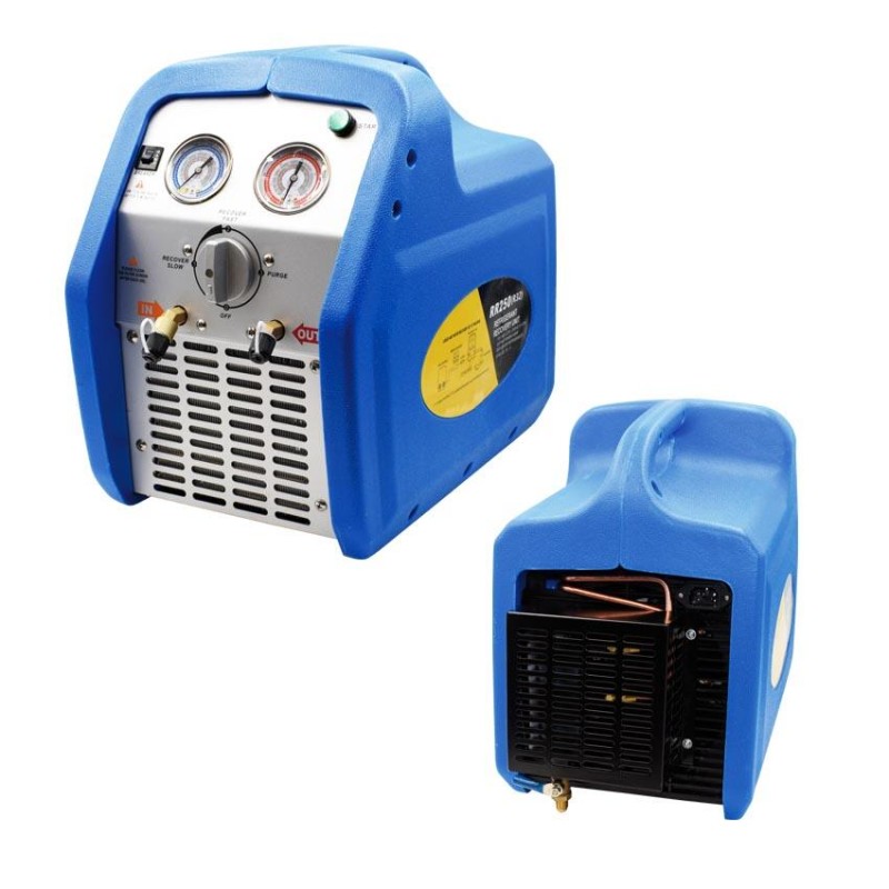 RECUPERATORE RR250A SPECIFICO PER GAS REFRIGERANTI R32 e 1234yf