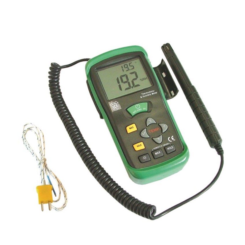 TERMO IGROMETRO DIGITALE CON SONDA ESTERNA