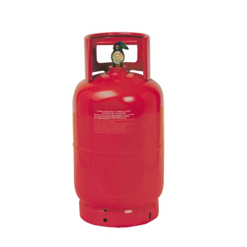 BOMBOLE RICARICABILI PIENE DI GAS REFRIGERANTE CON RUBINETTI