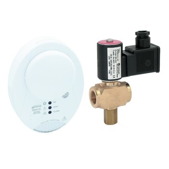 KIT RILEVAZIONE FUGHE GAS USO CIVILE CON EV RIARMO MANUALE NC