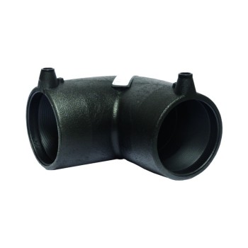 GOMITO A 90° ELETTROSALDABILE PER GAS E ACQUA