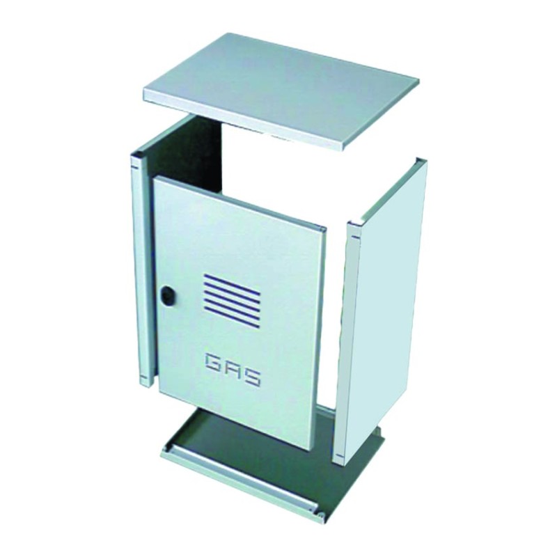 CASSETTA CONTATORE GAS IN ACCIAIO INOX